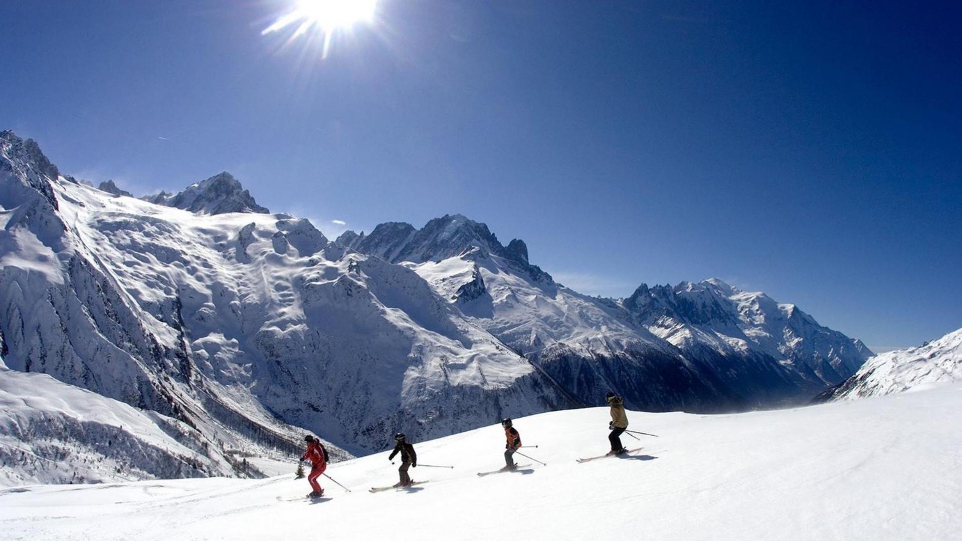Apartment With Terrace Gentianes 1 Centre Chamonix By Aiguille Du Midi Dış mekan fotoğraf