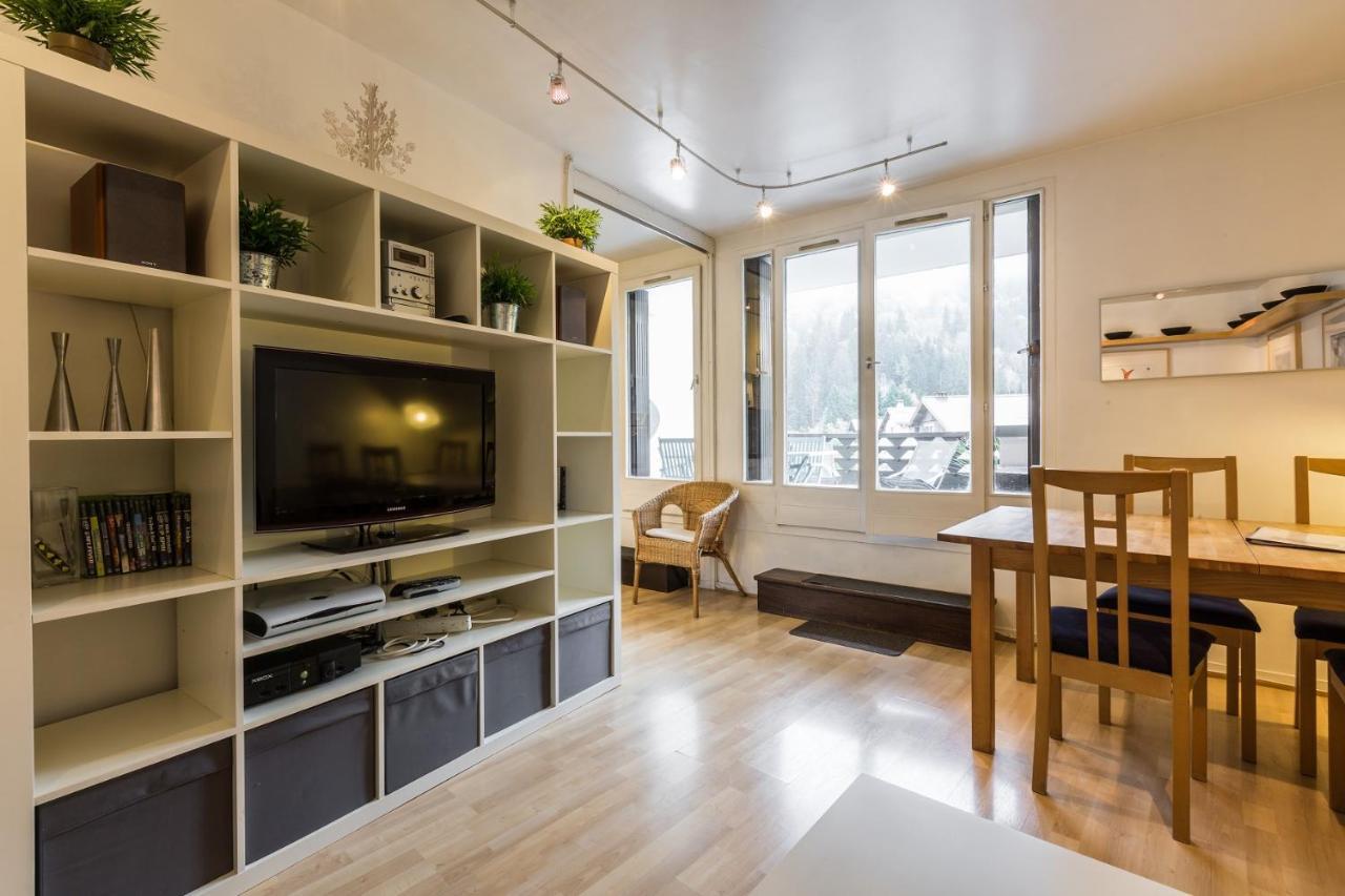 Apartment With Terrace Gentianes 1 Centre Chamonix By Aiguille Du Midi Dış mekan fotoğraf